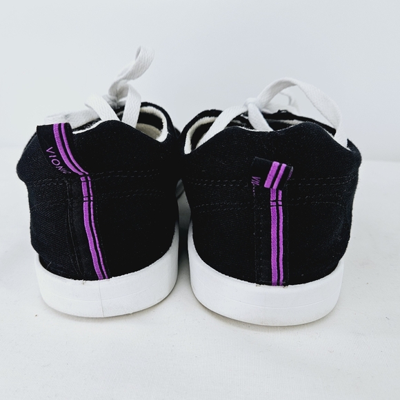 Vionic Beach Stinson Lace-Up Sneaker in Black Size 10 - Picture 7 of 12